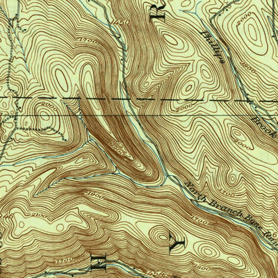 United States Geological Survey Jamestown, NY (1905, 62500-Scale) digital map