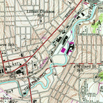 United States Geological Survey Jamestown, NY (1954, 24000-Scale) digital map