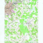 United States Geological Survey Jamestown, NY (1979, 24000-Scale) digital map