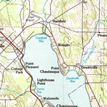 United States Geological Survey Jamestown, NY-PA (1986, 100000-Scale) digital map