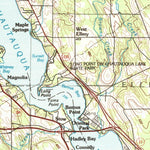 United States Geological Survey Jamestown, NY-PA (1986, 100000-Scale) digital map
