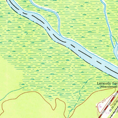 United States Geological Survey Jamestown, SC (1943, 24000-Scale) digital map
