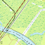 United States Geological Survey Jamestown, SC (1943, 24000-Scale) digital map