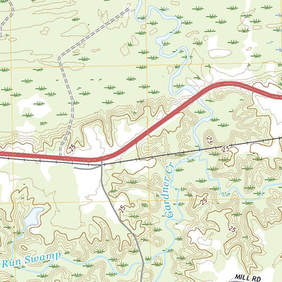 United States Geological Survey Jamesville, NC (2021, 24000-Scale) digital map