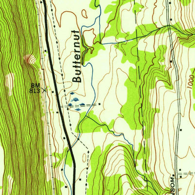 United States Geological Survey Jamesville, NY (1943, 24000-Scale) digital map