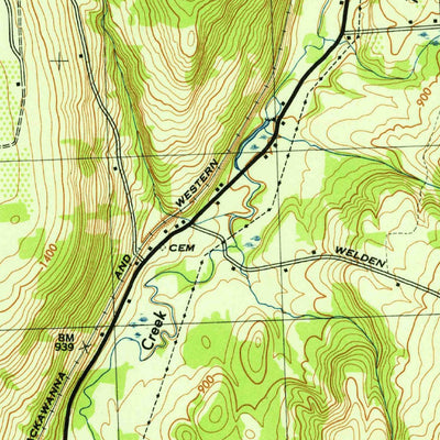 United States Geological Survey Jamesville, NY (1943, 31680-Scale) digital map