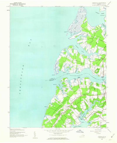 United States Geological Survey Jamesville, VA (1943, 24000-Scale) digital map
