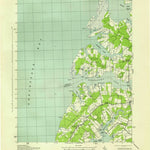 United States Geological Survey Jamesville, VA (1943, 31680-Scale) digital map