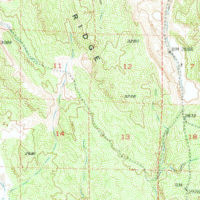 United States Geological Survey Jamieson, OR (1950, 62500-Scale) digital map