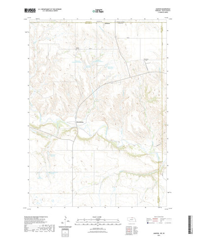United States Geological Survey Jamison, NE (2021, 24000-Scale) digital map
