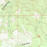 United States Geological Survey Jamison Ridge, CA (1967, 24000-Scale) digital map