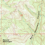 United States Geological Survey Jamison Ridge, CA (1967, 24000-Scale) digital map