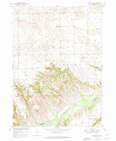 United States Geological Survey Jamison SW, NE (1949, 24000-Scale) digital map