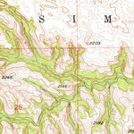 United States Geological Survey Jamison SW, NE (1949, 24000-Scale) digital map