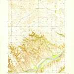 United States Geological Survey Jamison SW, NE (1951, 24000-Scale) digital map