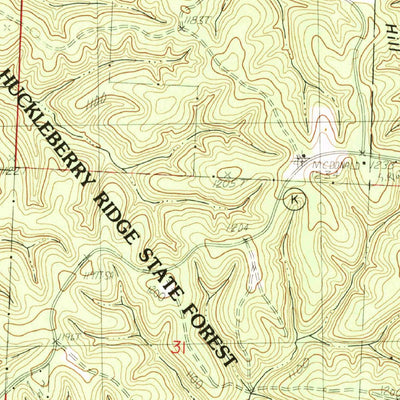 United States Geological Survey Jane, MO (1982, 24000-Scale) digital map