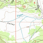 United States Geological Survey Janesville, CA (1994, 24000-Scale) digital map