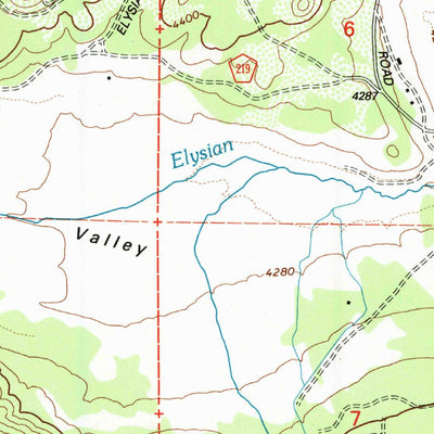 United States Geological Survey Janesville, CA (1994, 24000-Scale) digital map