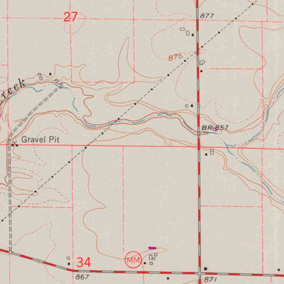 United States Geological Survey Janesville East, WI (1961, 24000-Scale) digital map