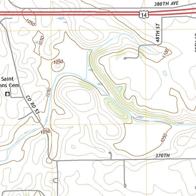 United States Geological Survey Janesville, MN (2022, 24000-Scale) digital map