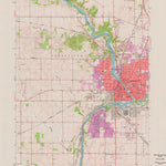 United States Geological Survey Janesville West, WI (1961, 24000-Scale) digital map
