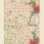 United States Geological Survey Janesville, WI (1962, 62500-Scale) digital map