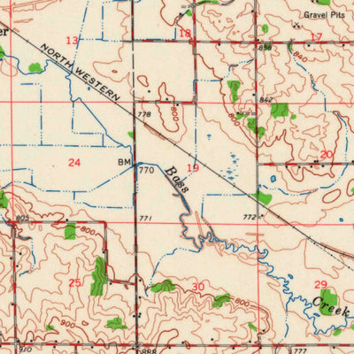 United States Geological Survey Janesville, WI (1962, 62500-Scale) digital map