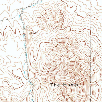 United States Geological Survey Jangle Ridge, NV (1961, 24000-Scale) digital map