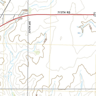 United States Geological Survey Jansen, NE (2021, 24000-Scale) digital map