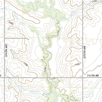 United States Geological Survey Jansen, NE (2021, 24000-Scale) digital map