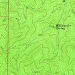 United States Geological Survey Jaralosa Mountain, NM (1965, 24000-Scale) digital map