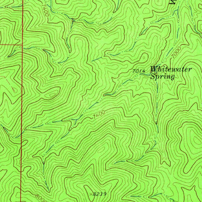 United States Geological Survey Jaralosa Mountain, NM (1965, 24000-Scale) digital map