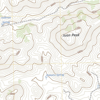 United States Geological Survey Jaralosa Mountain, NM (2023, 24000-Scale) digital map