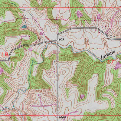 United States Geological Survey Jarbalo, KS (1948, 24000-Scale) digital map