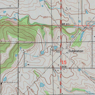 United States Geological Survey Jarbalo, KS (1984, 24000-Scale) digital map