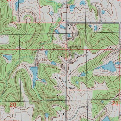 United States Geological Survey Jarbalo, KS (1984, 24000-Scale) digital map