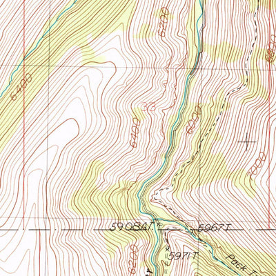United States Geological Survey Jarbidge North, NV-ID (1986, 24000-Scale) digital map