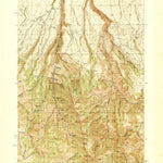 United States Geological Survey Jarbidge, NV-ID (1945, 62500-Scale) digital map