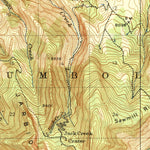 United States Geological Survey Jarbidge, NV-ID (1945, 62500-Scale) digital map