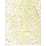 United States Geological Survey Jarbidge South, NV (1986, 24000-Scale) digital map