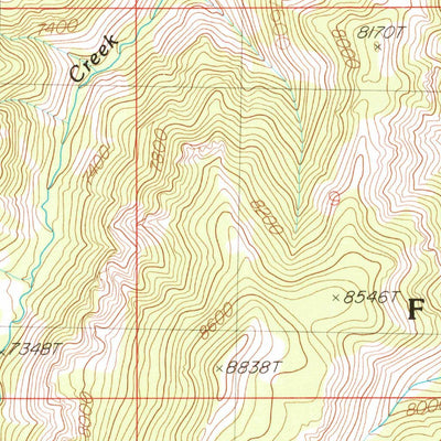 United States Geological Survey Jarbidge South, NV (1986, 24000-Scale) digital map