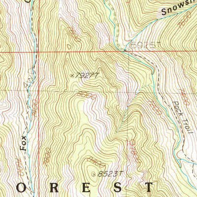 United States Geological Survey Jarbidge South, NV (1986, 24000-Scale) digital map