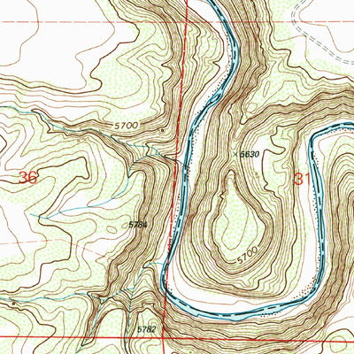 United States Geological Survey Jaritas Ranch, NM (1998, 24000-Scale) digital map