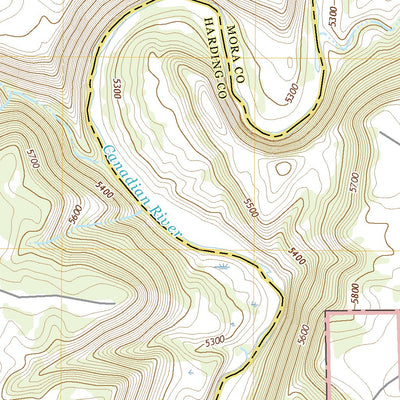 United States Geological Survey Jaritas Ranch, NM (2020, 24000-Scale) digital map