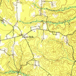 United States Geological Survey Jarratt, VA (1951, 62500-Scale) digital map