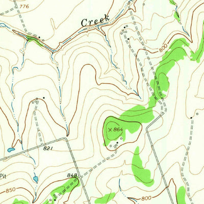 United States Geological Survey Jarrell, TX (1964, 24000-Scale) digital map