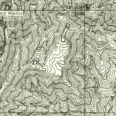 United States Geological Survey Jarvis Peak, UT (1954, 24000-Scale) digital map