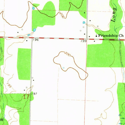 United States Geological Survey Jasmine, AR (1964, 24000-Scale) digital map