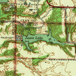 United States Geological Survey Jasonville, IN (1940, 24000-Scale) digital map