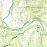 United States Geological Survey Jasper, AR (1967, 24000-Scale) digital map